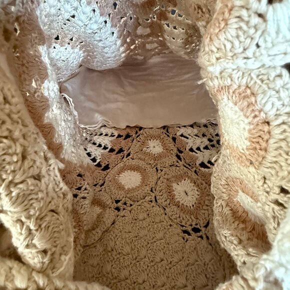 Free People x Flook Natalia Pieced Crochet Skirt Sz S - Picture 6 of 13